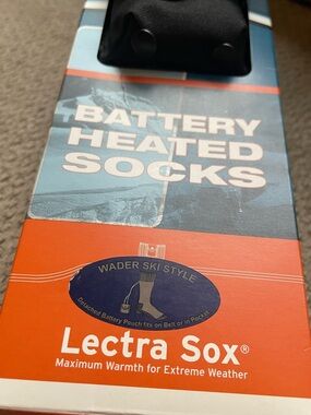 Battery Heated Socks - Black
